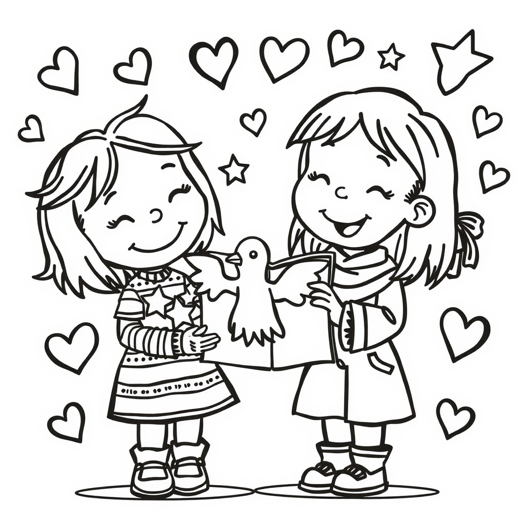 Free printable coloring page for the song Made For Your Glory